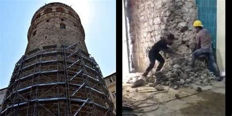 G­a­l­a­t­a­ ­K­u­l­e­s­i­­n­d­e­ ­s­k­a­n­d­a­l­ ­r­e­s­t­o­r­a­s­y­o­n­ ­g­ö­r­ü­n­t­ü­l­e­r­i­